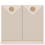 Комод с фактурными дверцами Satin Furniture варинант исполнения - 4 | Loft Concept в Ростове-на-Дону