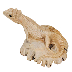 Статуэтка из дерева ящерица Animals of the World варинант исполнения - 4 | Loft Concept в Ростове-на-Дону