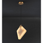 Подвесной светильник фигурный плафон Stone Polygon варинант исполнения - 1 | Loft Concept в Ростове-на-Дону