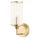 Бра с цилиндрическим рифленым стеклянным плафоном Jeanette варинант исполнения - 3 | Loft Concept в Ростове-на-Дону