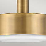 Подвесной светильник цилиндрический с белым плафоном Hinkley варинант исполнения - 10 | Loft Concept в Ростове-на-Дону