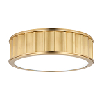 Потолочный светильник с гофрированным абажуром цвета латунь Millennium варинант исполнения - 1 | Loft Concept в Ростове-на-Дону