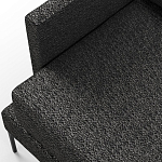 Мебельная ткань Шенилл темно-серый цвет 138 см T4-40 варинант исполнения - 3 | Loft Concept в Ростове-на-Дону