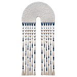 Настенное украшение из нитей Корона с кисточками Crown Wall Hanging варинант исполнения - 4 | Loft Concept в Ростове-на-Дону