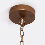 Круглая многоярусная люстра с круглыми деревянными подвесками Wooden Beads Chandelier Cream варинант исполнения - 2 | Loft Concept в Ростове-на-Дону