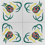 Плитка дизайнерская Драконий фрукт варинант исполнения - 1 | Loft Concept в Ростове-на-Дону