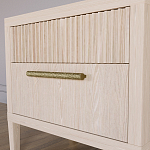 Прикроватная Тумбочка Primo с двумя ящиками Светлый дуб варинант исполнения - 4 | Loft Concept в Ростове-на-Дону