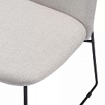 Стул мягкий светло-серый Chair Gray Runners варинант исполнения - 7 | Loft Concept в Ростове-на-Дону