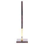 Ручка шариковая на подставке из натурального камня Обсидиан Stone Pens варинант исполнения - 1 | Loft Concept в Ростове-на-Дону