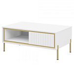 Стол журнальный белый глянцевый Antique Order варинант исполнения - 1 | Loft Concept в Ростове-на-Дону