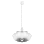 Подвесной светильник с белым фигурным абажуром и мягкими волнистыми краями Cloud Motion  варинант исполнения - 2 | Loft Concept в Ростове-на-Дону