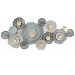 Панно настенное Blank Sheet Gray Flower варинант исполнения - 1 | Loft Concept в Ростове-на-Дону