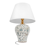 Настольная лампа с цветочной росписью Lamp Flower Painting варинант исполнения - 3 | Loft Concept в Ростове-на-Дону