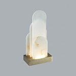 Настольная лампа с белыми вертикальными элементами Alabaster Totem   варинант исполнения - 6 | Loft Concept в Ростове-на-Дону