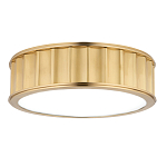 Потолочный светильник с гофрированным абажуром цвета латунь Millennium варинант исполнения - 2 | Loft Concept в Ростове-на-Дону