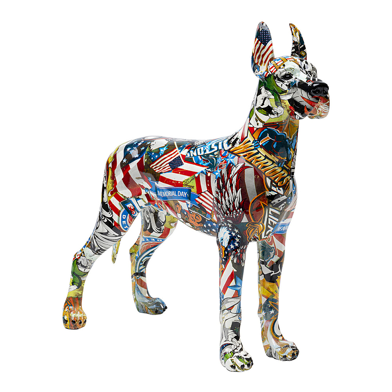 Статуэтка Graffiti Great Dane Поп-Арт Мульти в Ростове-на-Дону | Loft Concept 