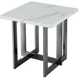 Стол приставной Novalis Collection столешница белый мрамор