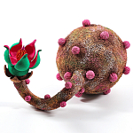 Статуэтка тропический фрукт Pandora Tropical Fruit Fuchsia Green Brown Flower варинант исполнения - 2 | Loft Concept в Ростове-на-Дону