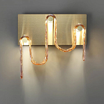 Бра волнистой формы из фактурного стекла Big Wave варинант исполнения - 7 | Loft Concept в Ростове-на-Дону