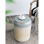 Керамический Табурет в оттенках бежевого и голубого цветов Gradient Stool варинант исполнения - 4 | Loft Concept в Ростове-на-Дону