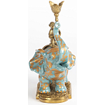 Фарфоровый подсвечник Слон с эмоцией Fluens варинант исполнения - 4 | Loft Concept в Ростове-на-Дону