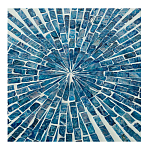 Приставной столик с инкрустацией раковинами устриц Bone Inlay варинант исполнения - 2 | Loft Concept в Ростове-на-Дону