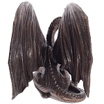 Декоративная статуэтка Дракон Dark Bronze Winged Dragon Statuette варинант исполнения - 4 | Loft Concept в Ростове-на-Дону