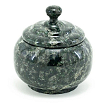 Сахарница из натурального камня Змеевик Stone Sugar Bowls варинант исполнения - 3 | Loft Concept в Ростове-на-Дону