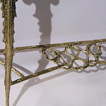 Консоль бронзовая с мраморной столешницей Bronze De Console варинант исполнения - 1 | Loft Concept в Ростове-на-Дону