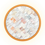 Бра в форме диска с перламутровыми прямоугольниками из морской ракушки Touch of Marine Charm варинант исполнения - 1 | Loft Concept в Ростове-на-Дону