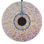 Подвесной светильник из фактурного двойного стекла Heterochromia варинант исполнения - 3 | Loft Concept в Ростове-на-Дону