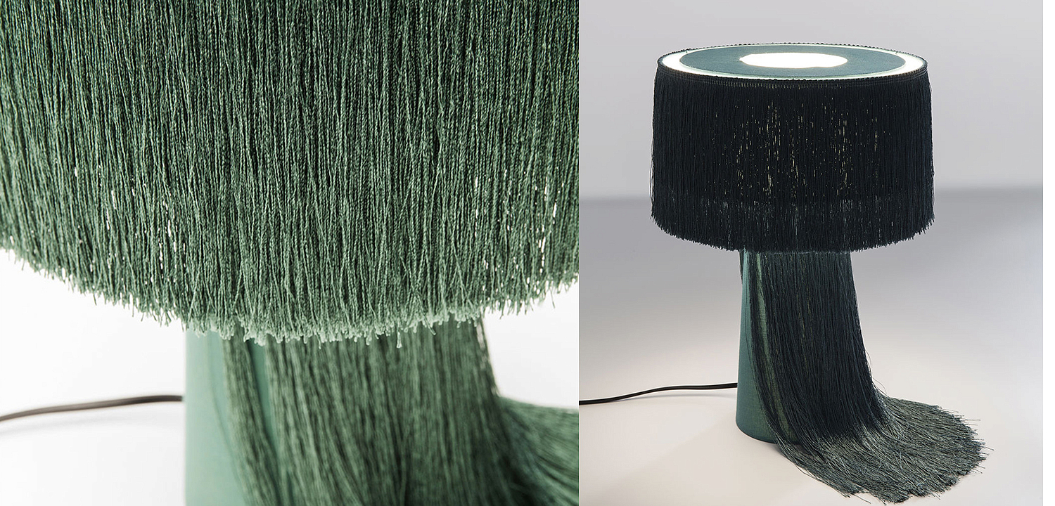 Настольная лампа Green Fringes - Loft-Concept в Ростове-на-Дону