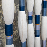 Настенное украшение из нитей Корона с кисточками Crown Wall Hanging варинант исполнения - 2 | Loft Concept в Ростове-на-Дону