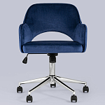Кресло для компьютерного стола Veloury Blue варинант исполнения - 4 | Loft Concept в Ростове-на-Дону