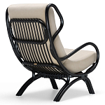 Дизайнерское кресло из ротанга Gio Ponti CONTINUUM D.163.7 BY BONACINA 1889 Armchair варинант исполнения - 8 | Loft Concept в Ростове-на-Дону