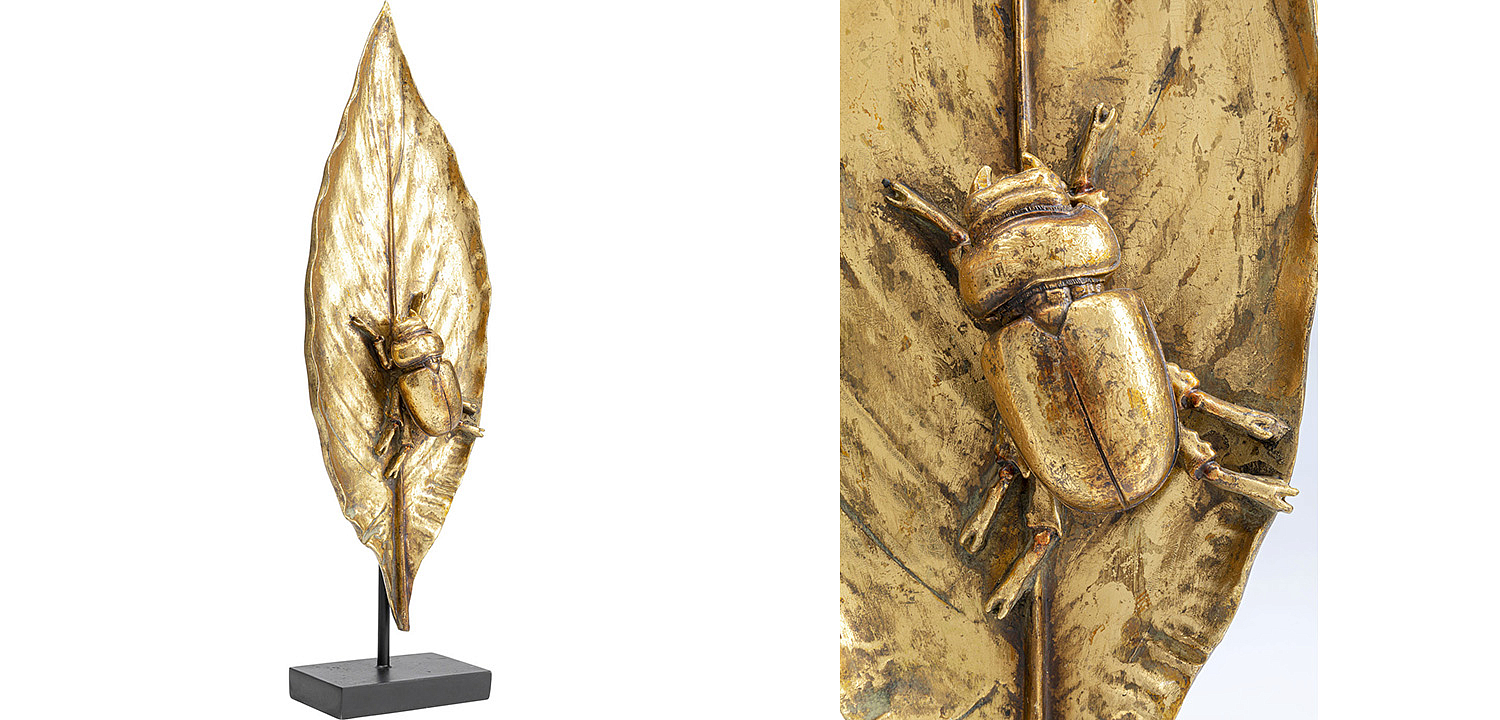 Статуэтка Golden Beetle on a leaf - Loft-Concept в Ростове-на-Дону