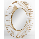 Зеркало круглое настенное в металлической оправе Modern Mirror Space варинант исполнения - 2 | Loft Concept в Ростове-на-Дону