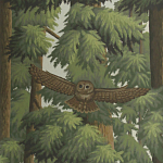 Обои ручная роспись Redwoods Colourway SC-281 on scenic paper варинант исполнения - 2 | Loft Concept в Ростове-на-Дону