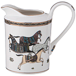 Чайный сервиз из фарфора с изображением лошадей на 6 персон 15 предметов Porcelain Horse Set  варинант исполнения - 4 | Loft Concept в Ростове-на-Дону