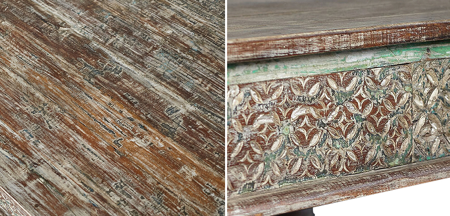 Кофейный стол из массива манго Devina Grey Mango Coffee Table Кофейный стол из массива манго Devina Grey Mango Coffee Table - Loft-Concept в Ростове-на-Дону
