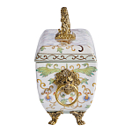 Шкатулка с фигуркой льва на крышке Eden Garden варинант исполнения - 4 | Loft Concept в Ростове-на-Дону