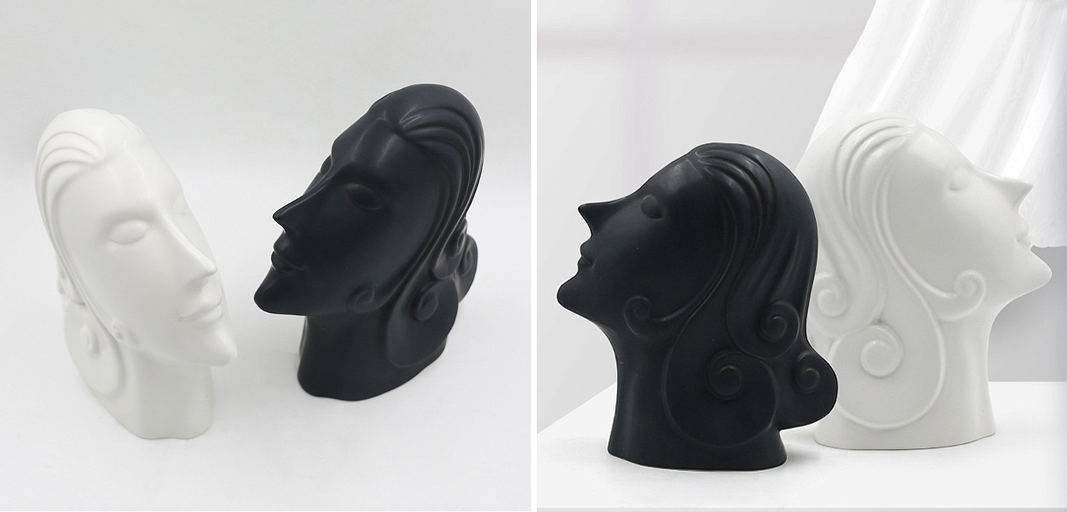 Статуэтка Side Profile White Statuette Статуэтка Side Profile White Statuette - Loft-Concept в Ростове-на-Дону