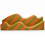 Дизайнерский модульный диван волнистой формы с цветным принтом Poltronova Superonda Sofa варинант исполнения - 27 | Loft Concept в Ростове-на-Дону