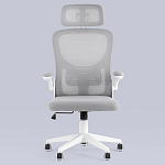 Кресло для компьютерного стола Easement Grey&White варинант исполнения - 2 | Loft Concept в Ростове-на-Дону