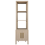 Этажерка Primo с тумбой шпон Светлый дуб варинант исполнения - 1 | Loft Concept в Ростове-на-Дону