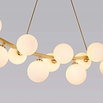 Люстра подвесная с белыми лампами в форме шара Felicitat варинант исполнения - 2 | Loft Concept в Ростове-на-Дону