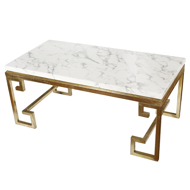   Golden Meander Coffee Table    -- | Loft Concept 