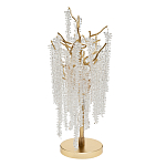 Лампа настольная со стеклянными подвесами цвет золото Light FAIRYTREE варинант исполнения - 1 | Loft Concept в Ростове-на-Дону