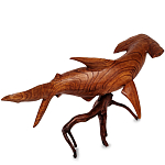 Статуэтка акула-молот деревянная Hammer варинант исполнения - 2 | Loft Concept в Ростове-на-Дону