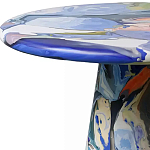 Дизайнерский журнальный стол с цветным орнаментом Unyly варинант исполнения - 3 | Loft Concept в Ростове-на-Дону